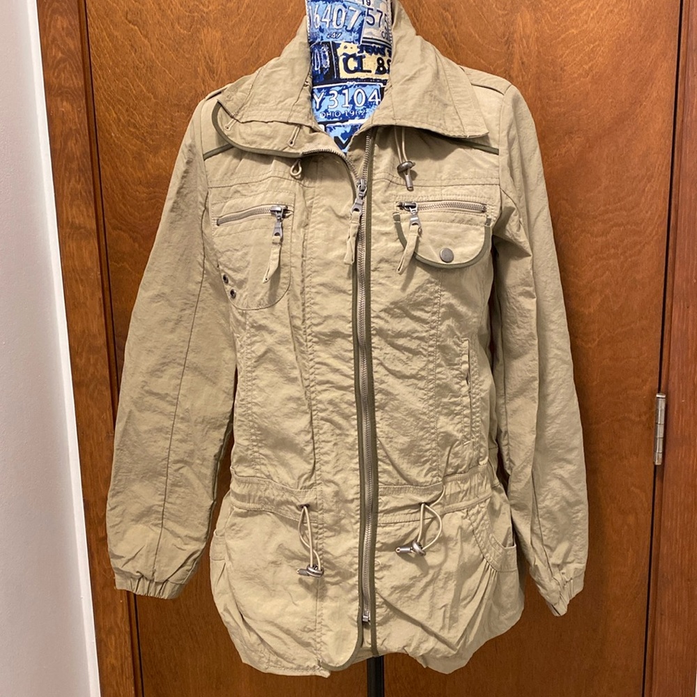 Rain jacket size small , brand new